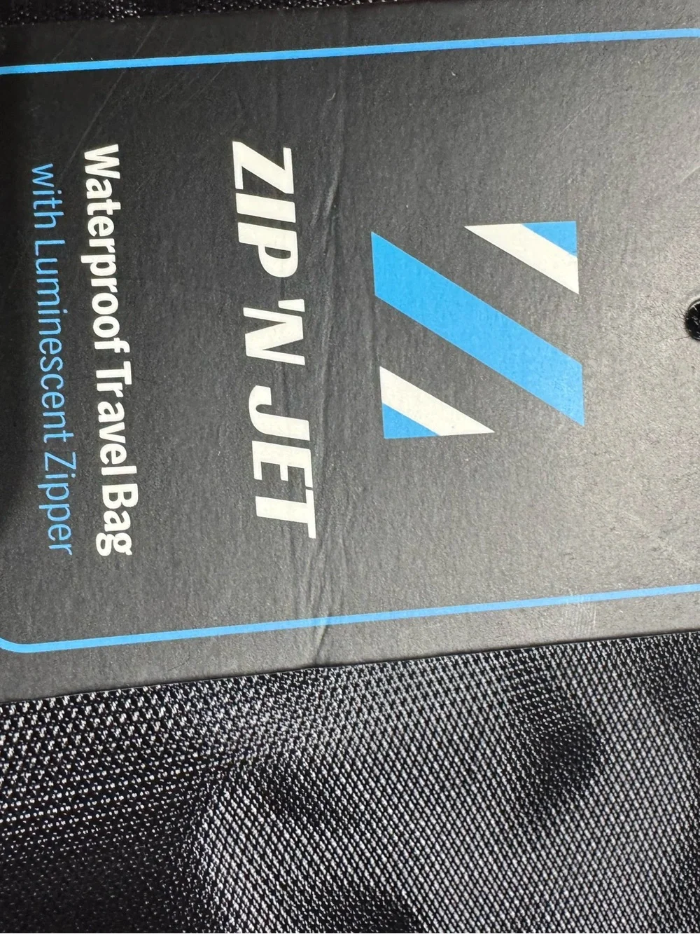 ZIP N' JET Black Travel Laptop Tote new with tags